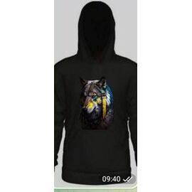 Фотография Худи детский на мальчика 414 black р.134-152 "Mary Brand" недорого оптом от прямого поставщика