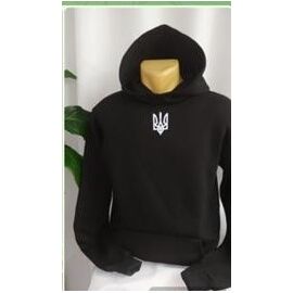 Фотография Худи детский на мальчика 416 black р.134-152 "Mary Brand" недорого оптом от прямого поставщика
