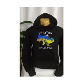 Фотография Худи детский на мальчика 421 black р.134-152 "Mary Brand" недорого оптом от прямого поставщика