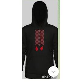 Фотография Худи детский на мальчика 426 black р.134-152 "Mary Brand" недорого оптом от прямого поставщика