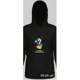 Фотография Худи детский на мальчика 434 black р.134-152 "Mary Brand" недорого оптом от прямого поставщика