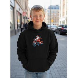 Фотография Худи детский на мальчика 436 black р.134-152 "Mary Brand" недорого оптом от прямого поставщика