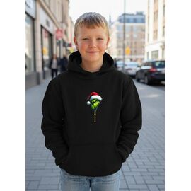 Фотография Худи детский на мальчика 443 black р.134-152 "Mary Brand" недорого оптом от прямого поставщика