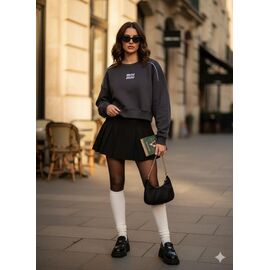 Фотография Свитер женский 0051-1 grey р.44-46 "Newe" недорого оптом от прямого поставщика