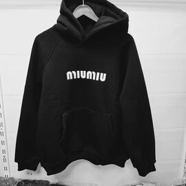 Фотография Худи женское 104-4 black р.48-50 "Newe" недорого оптом от прямого поставщика