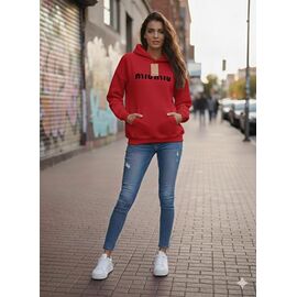 Фотография Худи женское 104-4 red р.48-50 "Newe" недорого оптом от прямого поставщика