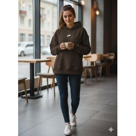 Фотография Худи женское 34 brown р.50 "Newe" недорого оптом от прямого поставщика