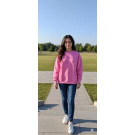 Фотография Свитер женский 44 pink р.48-50 "Newe" недорого оптом от прямого поставщика