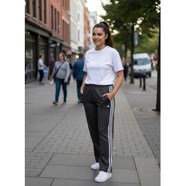 Фотография Штаны спортивные женские NW831 black р.M-XL "Newe" недорого оптом от прямого поставщика