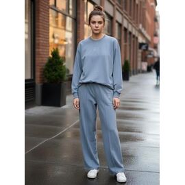 Фотография Костюм спортивный женский тёплый NW836 grey р.M-XL "Newe" недорого оптом от прямого поставщика