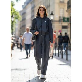 Фотография Костюм спортивный женский тёплый NW847 d.grey р.M-XL "Newe" недорого оптом от прямого поставщика