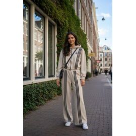 Фотография Костюм спортивный женский тёплый NW848 beige р.M-XL "Newe" недорого оптом от прямого поставщика