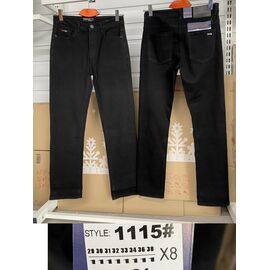 Джинси чоловічі 1115-1 black р.28-38 "God Baron" недорого оптом від прямого постачальника