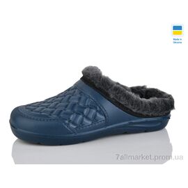 Фотография Галоши женские зима L08 синій (6 пар р.36-41) "Крок" недорого оптом от прямого поставщика