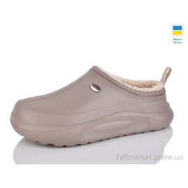 Фотография Галоши женские зима 4101 беж (8 пар р.37-41) "Крок" недорого оптом от прямого поставщика