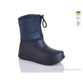 Фотография Сапоги из пены женские зима 391-1 синій (6 пар р.37-41) "Крок" недорого оптом от прямого поставщика