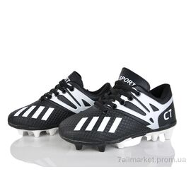 Фотография Футбольная обувь детские Весна/осень C22-1 (12 пар р.31-36) "ASHIGULI" недорого оптом от прямого поставщика