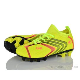 Фотография Футбольная обувь детские Весна/осень C08 yellow (12 пар р.36-41) "ASHIGULI" недорого оптом от прямого поставщика
