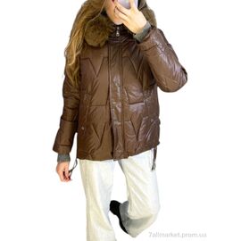 Куртка жіноча Зима 105 шоколад (4 шт. р.сіткаM-2XL) "Massmag" недорого оптом від прямого постачальника