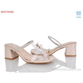 Фотография Шлепки женские облегченные Лето QQ123-3 (6 пар р.36-41) "QQ&Панда" недорого оптом от прямого поставщика