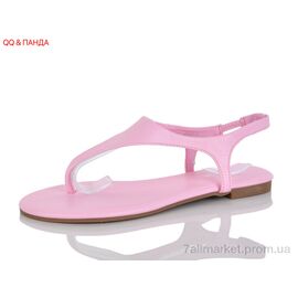 Фотография Босоножки женские летние Лето QQ107-5 (8 пар р.36-41) "QQ&Панда" недорого оптом от прямого поставщика