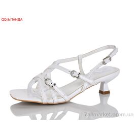 Фотография Босоножки женские летние Лето QQ124-2 (6 пар р.36-41) "QQ&Панда" недорого оптом от прямого поставщика