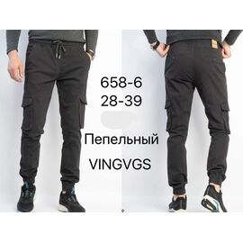 Джоґери чоловічі 658-6 d.grey р.28-39 "Vingvgs" недорого оптом від прямого постачальника