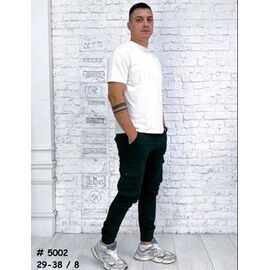 Джинси чоловічі 5002 black р.29-38 "Vingvgs" недорого оптом від прямого постачальника