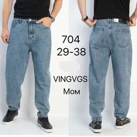 Джинси чоловічі 704 blue р.29-38 "Vingvgs" недорого оптом від прямого постачальника