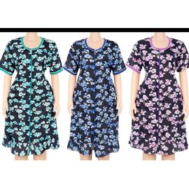 Халат жіночий S140 mix р.XL-5XL "ZERO" недорого оптом від прямого постачальника