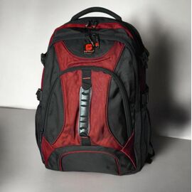 Чоловічий рюкзак 8808 black-red р.50*33*22 "Luna-bag" недорого оптом від прямого постачальника