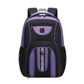 Рукзак жіночий 8824 black-purple р.32*16*46 "Luna-bag" недорого оптом від прямого постачальника