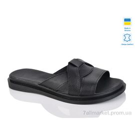 Шльопанці жіночі полегшені Літо 302-1 чорний перф. (6 пар р.36-40) "Sali" недорого оптом від прямого постачальника