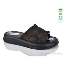 Шльопанці жіночі полегшені Літо 518 коричневий з. (6 пар р.36-40) "Sali" недорого оптом від прямого постачальника