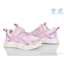 Фотография Кроссовки детские модные Весна/осень LB1161-3 LED (6 пар р.26-30) "Clibee kids" недорого оптом от прямого поставщика