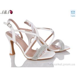 Фотография Босоножки женские летние Лето QQ6ABA7-2 (8 пар р.36-40) "Aba" недорого оптом от прямого поставщика