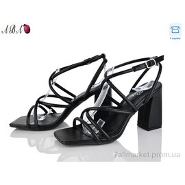 Фотография Босоножки женские летние Лето QQ1ABA04-1 (6 пар р.36-40) "Aba" недорого оптом от прямого поставщика