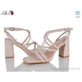 Фотография Босоножки женские летние Лето QQ1ABA04-3 (6 пар р.36-40) "Aba" недорого оптом от прямого поставщика