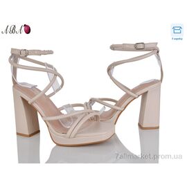 Фотография Босоножки женские летние Лето QQ1ABA05-3 (6 пар р.36-40) "Aba" недорого оптом от прямого поставщика