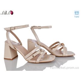 Фотография Босоножки женские летние Лето QQ1ABA22-3 (6 пар р.36-40) "Aba" недорого оптом от прямого поставщика