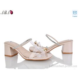 Шльопанці жіночі полегшені Літо QQ1ABA23-3 (6 пар р.36-41) "Aba" недорого оптом від прямого постачальника