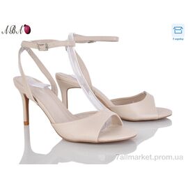 Фотография Босоножки женские летние Лето QQ1ABA25-3 (6 пар р.36-40) "Aba" недорого оптом от прямого поставщика