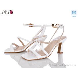 Фотография Босоножки женские летние Лето QQ1ABA27-2 (6 пар р.36-41) "Aba" недорого оптом от прямого поставщика