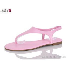 Фотография Босоножки женские летние Лето QQ1ABA07-5 (8 пар р.36-41) "Aba" недорого оптом от прямого поставщика