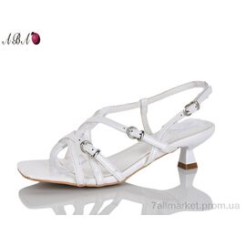 Фотография Босоножки женские летние Лето QQ1ABA24-2 (6 пар р.36-41) "Aba" недорого оптом от прямого поставщика