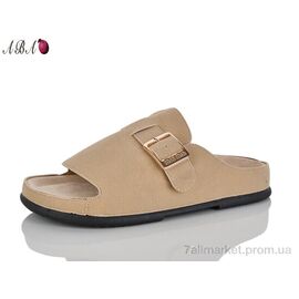 Шльопанці жіночі полегшені Літо QQ1ABA33-2 (8 пар р.36-41) "Aba" недорого оптом від прямого постачальника