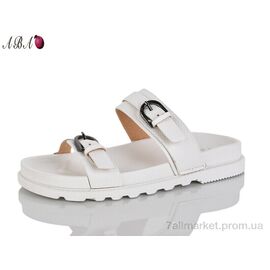 Фотография Шлепки женские облегченные Лето QQ1ABA10-2 (8 пар р.36-41) "Aba" недорого оптом от прямого поставщика