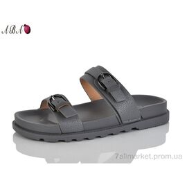 Фотография Шлепки женские облегченные Лето QQ1ABA10-3 (8 пар р.36-41) "Aba" недорого оптом от прямого поставщика