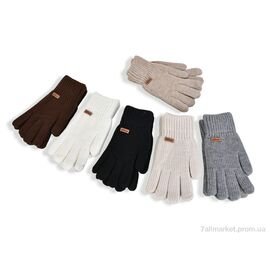 Фотография Перчатки женские Зима 2221 mix (12 шт. р.сетка One size) "CAP" недорого оптом от прямого поставщика