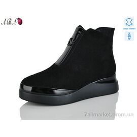 Фотография Ботинки женские стильные зима 2ABA702-5 (6 пар р.36-41) "Aba" недорого оптом от прямого поставщика